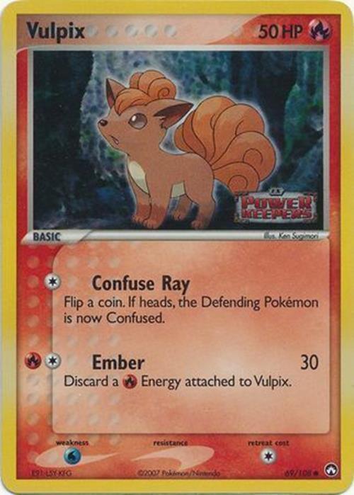 Vulpix (69/108) (Stamped) [EX: Power Keepers] - for just $9.75! 
