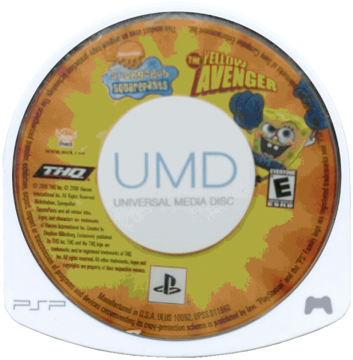 SpongeBob SquarePants: The Yellow Avenger – PlayStation Portable (PSP) - for just $10.99! 