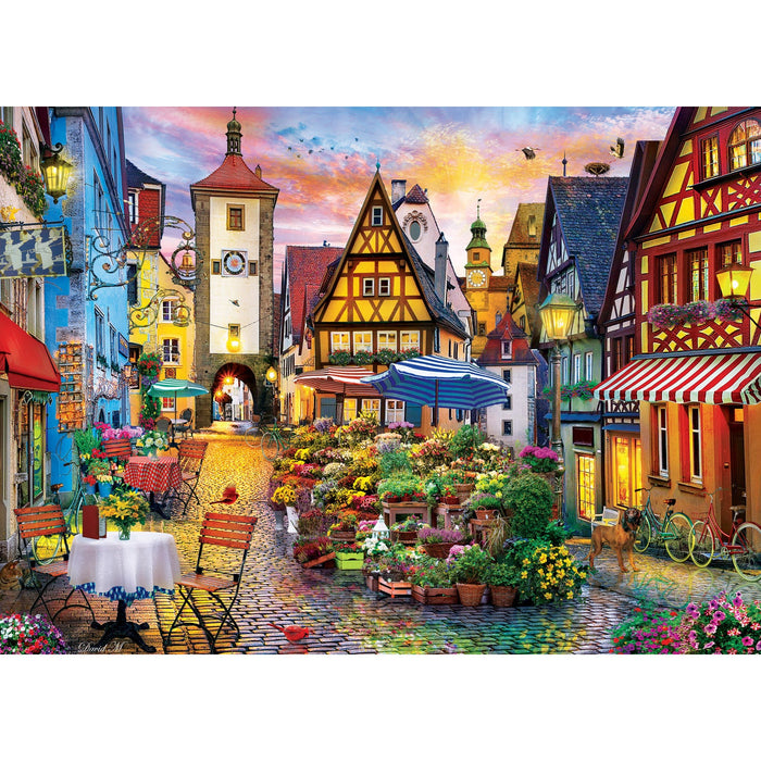 Colorscapes - Bavarian Flower Market 1000 Piece Jigsaw Puzzle - Just $16.99! Shop now at Retro Gaming of Denver