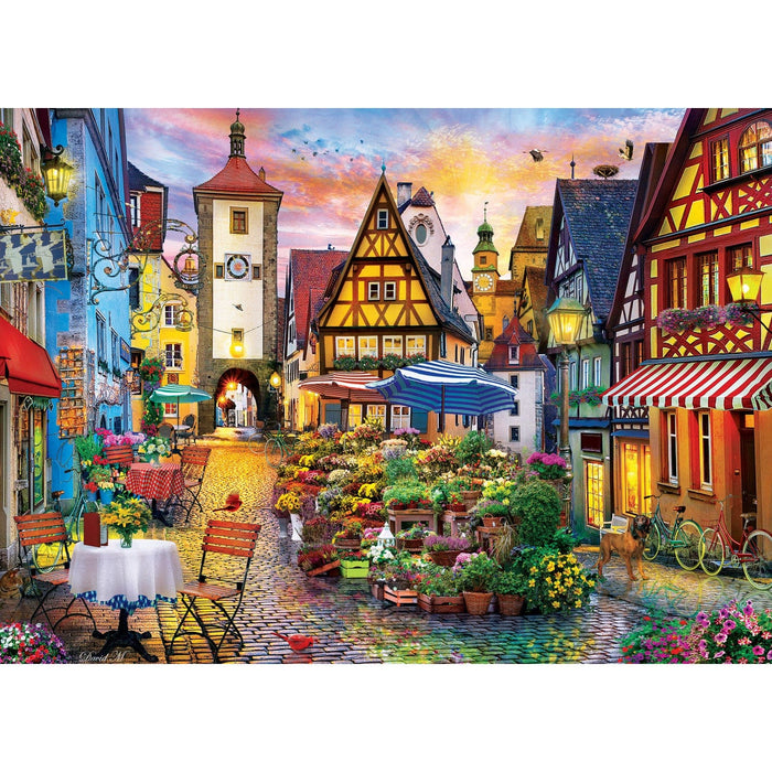 Colorscapes - Bavarian Flower Market 1000 Piece Jigsaw Puzzle - for just $16.99! 