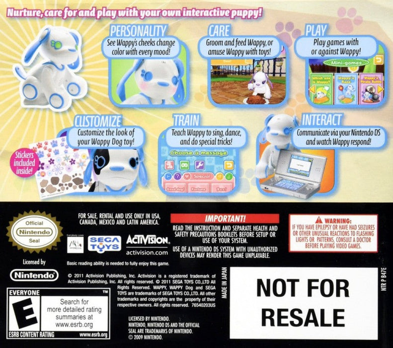 Wappy Dog – Nintendo DS (DS) - for just $0! 