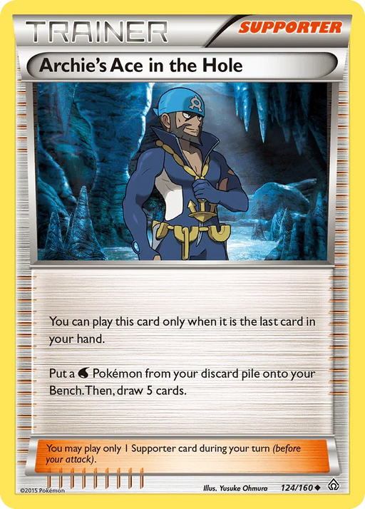 Archie's Ace in the Hole (124/160) [XY: Primal Clash] - for just $0.15! 