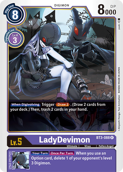 LadyDevimon [BT3-088] [Release Special Booster Ver.1.5] - Just $0.30! Shop now at Retro Gaming of Denver