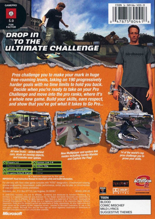 Tony Hawk's Pro Skater 4 – Xbox (XBOX) - for just $9.99! 