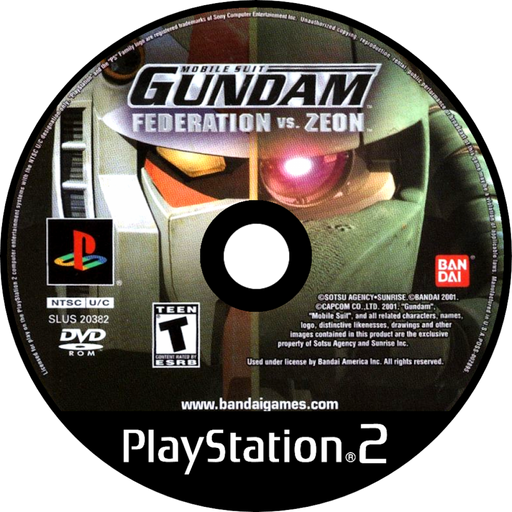Mobile Suit Gundam Federation vs Zeon – PlayStation 2 (PS2) - for just $0! 