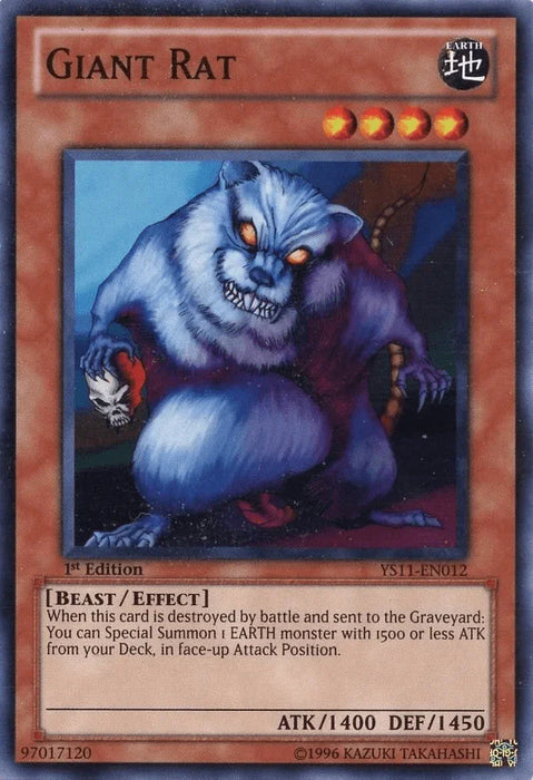 Giant Rat [YS11-EN012] Common - for just $0.15! 
