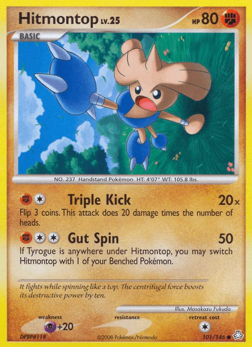 Hitmontop (101/146) [Diamond & Pearl: Legends Awakened] - for just $0.30! 