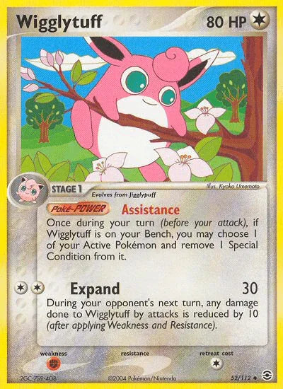 Wigglytuff (52/112) [EX: FireRed & LeafGreen] - for just $1.85! 
