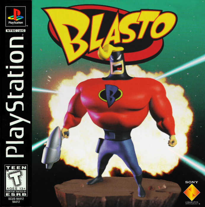 Blasto – PlayStation 1 (PS1) - for just $0! 