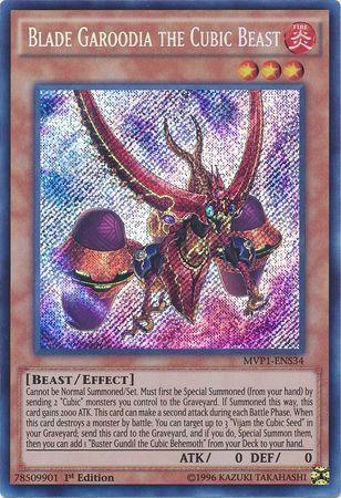 Blade Garoodia the Cubic Beast [MVP1-ENS34] Secret Rare - for just $0.10! 