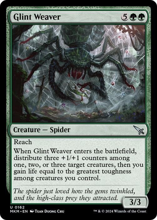Glint Weaver (MKM-162) - Murders at Karlov Manor - for just $0.04! 