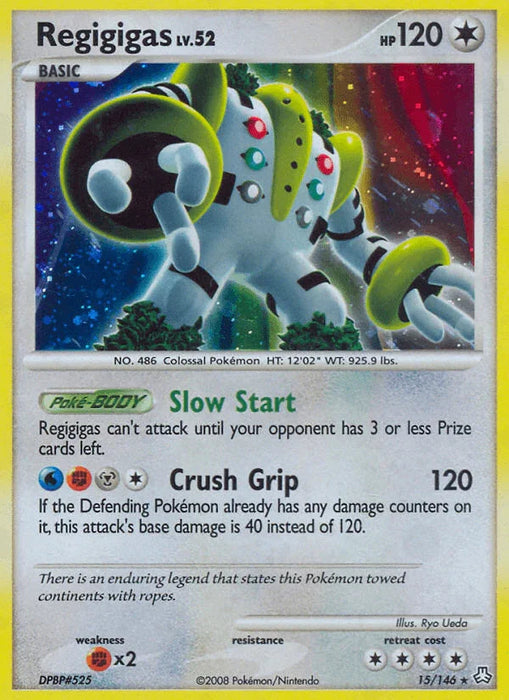 Regigigas (15/146) [Diamond & Pearl: Legends Awakened] - for just $3.60! 