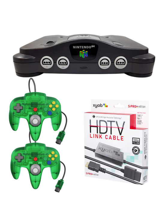 Nintendo 64 Console: Multiplayer Plug & Play Pack – Nintendo 64 (N64 - for just $164.99! 