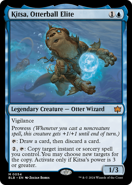 Kitsa, Otterball Elite (BLB-054) - Bloomburrow - for just $1.20! 