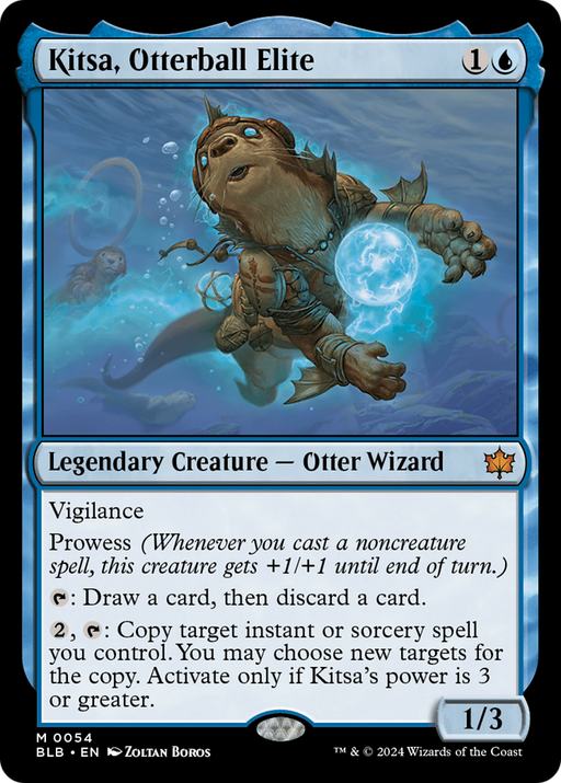 Kitsa, Otterball Elite (BLB-054) - Bloomburrow - for just $1.23! 