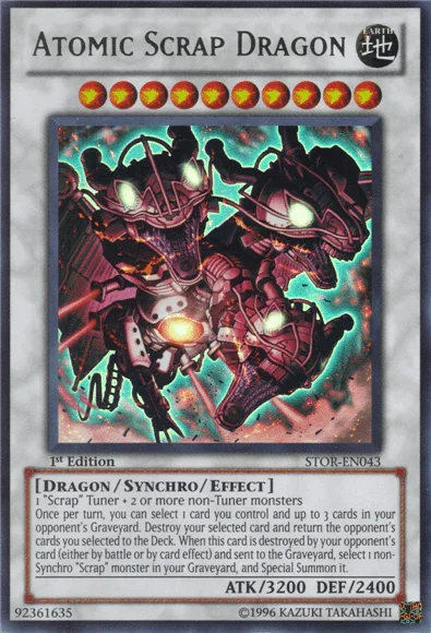 Atomic Scrap Dragon [STOR-EN043] Ultra Rare - for just $0.30! 