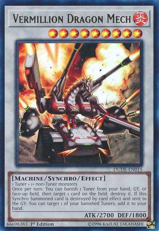Vermillion Dragon Mech [DUDE-EN015] Ultra Rare - for just $0.10! 