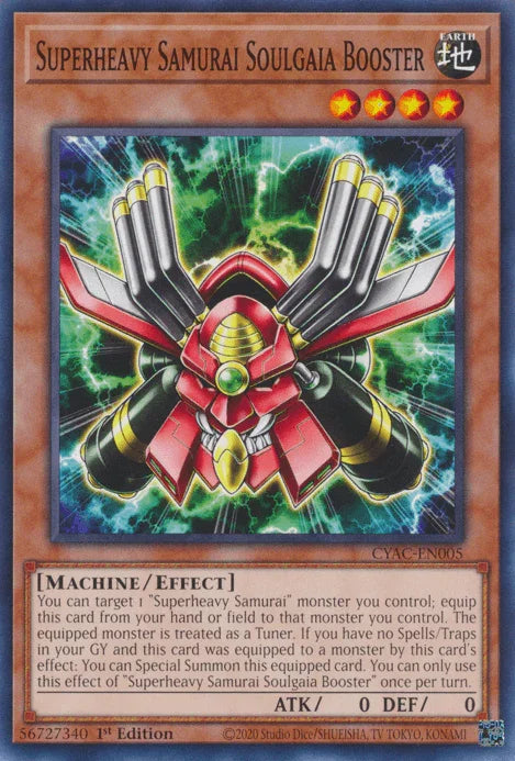 Superheavy Samurai Soulgaia Booster [CYAC-EN005] Common - for just $0.10! 
