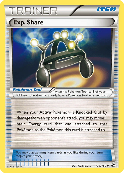 Exp. Share (128/160) [XY: Primal Clash] - for just $0.10! 