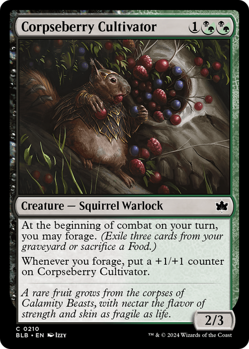 Corpseberry Cultivator (BLB-210) - Bloomburrow - for just $0.04! 