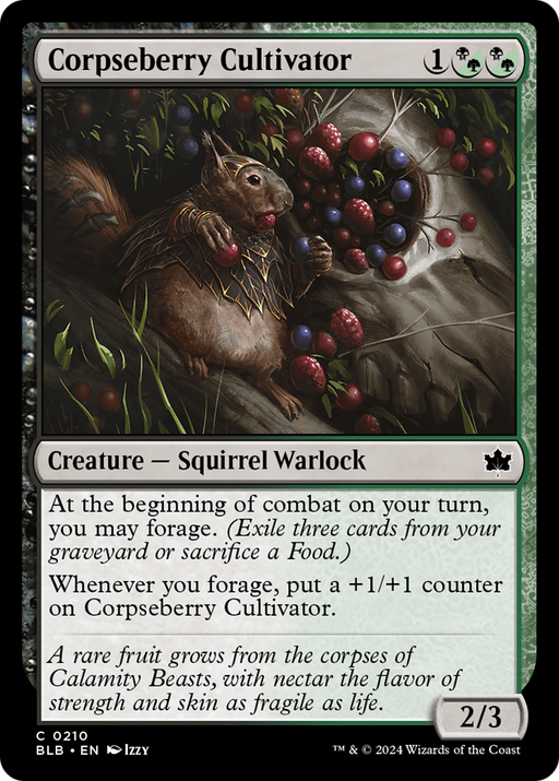 Corpseberry Cultivator (BLB-210) - Bloomburrow - for just $0.04! 
