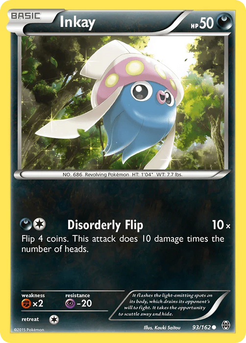 Inkay (93/162) [XY: BREAKthrough] - for just $0.10! 