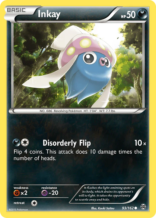 Inkay (93/162) [XY: BREAKthrough] - for just $0.10! 