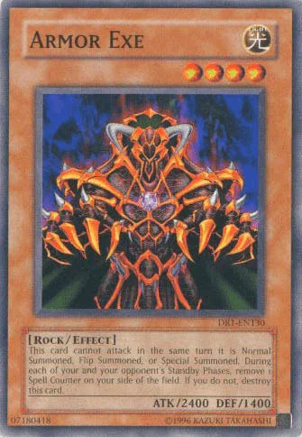 Armor Exe [DR1-EN130] Common - for just $0.20! 