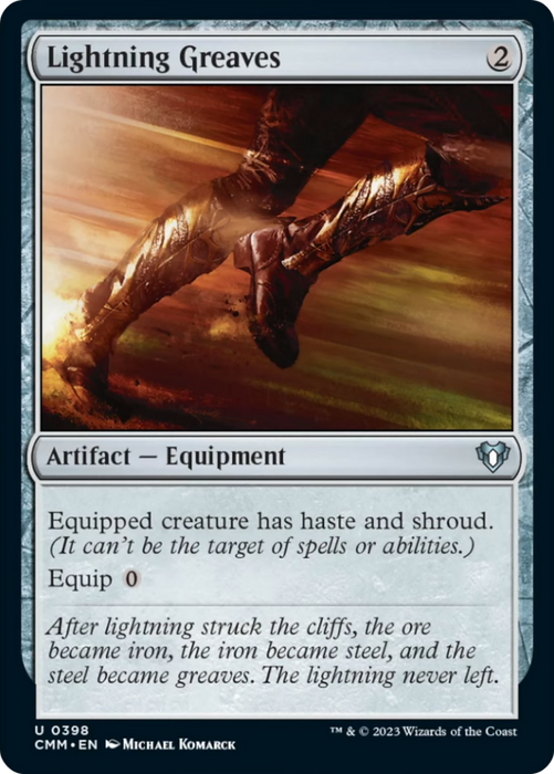 Lightning Greaves [Commander Masters] - Just $3.90! Shop now at Retro Gaming of Denver