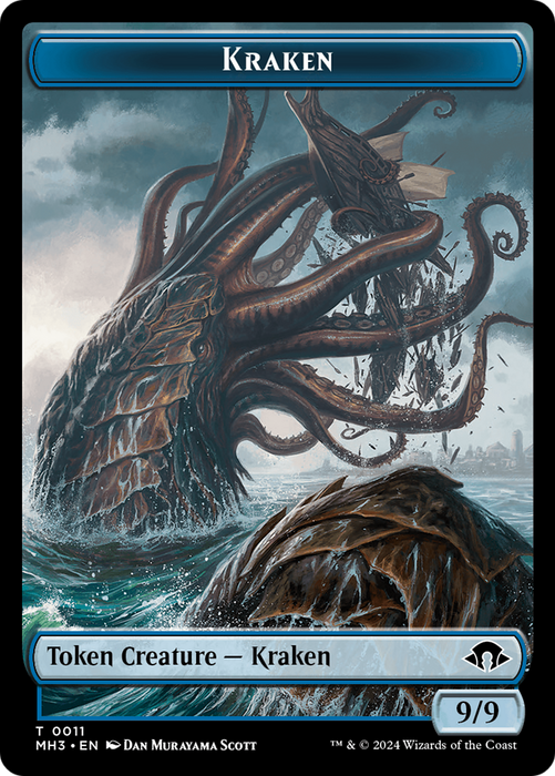 Phyrexian Germ // Kraken Double-Sided Token [Modern Horizons 3 Tokens] - Just $0.10! Shop now at Retro Gaming of Denver