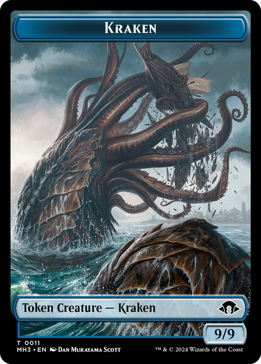 Eldrazi Spawn // Kraken Double-Sided Token [Modern Horizons 3 Tokens] - Just $0.35! Shop now at Retro Gaming of Denver