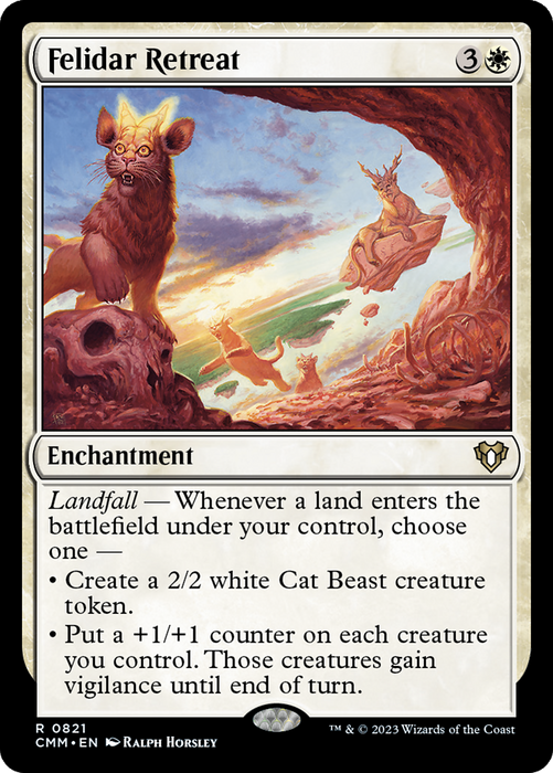 Felidar Retreat (CMM-821) - Commander Masters - for just $0.78! 