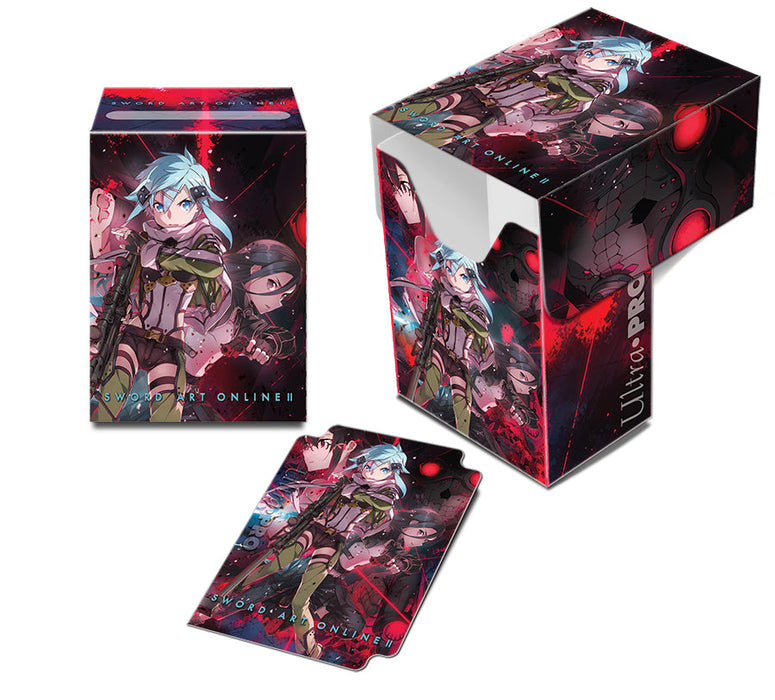 Ultra PRO: Deck Box - Full-View (Sword Art Online II Collection - Phantom Bullet) - for just $0! 