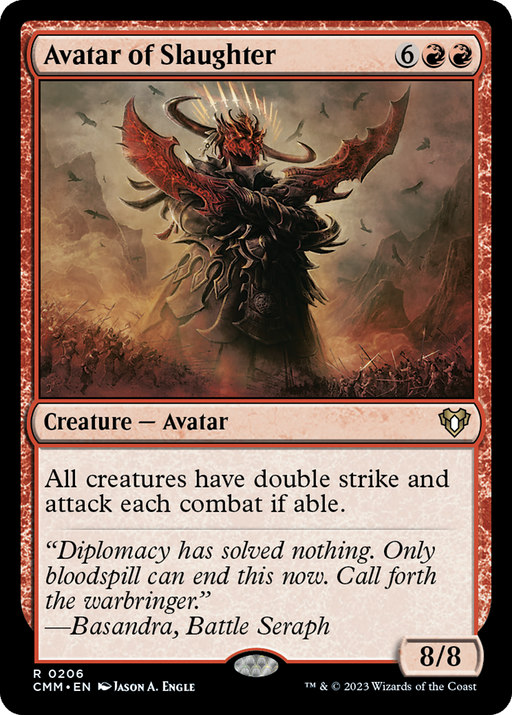 Avatar of Slaughter (CMM-206) - Commander Masters - for just $0.10! 