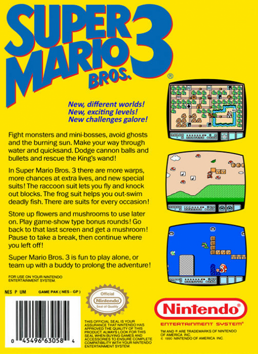 Super Mario Bros. 3 – Nintendo Entertainment System (NES) - for just $19.99! 
