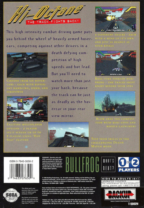 Hi Octane – Sega Saturn (SS) - for just $15.99! 