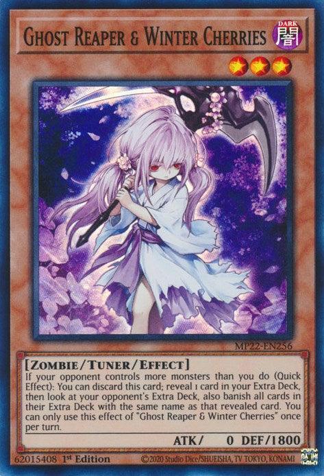 Ghost Reaper & Winter Cherries [MP22-EN256] Super Rare - for just $0.10! 