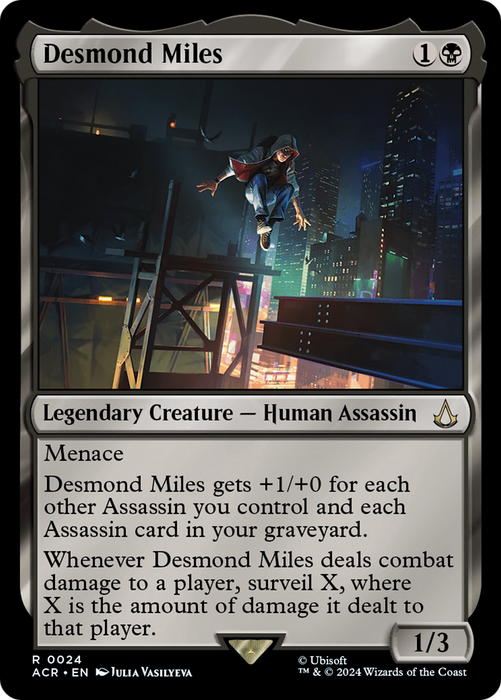 Desmond Miles (ACR-024) - Assassin's Creed - for just $0.11! 
