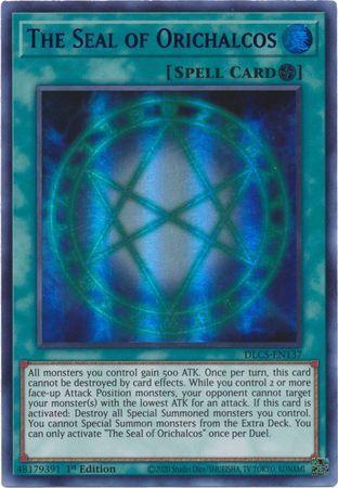 The Seal of Orichalcos (Purple) [DLCS-EN137] Ultra Rare - for just $0.40! 