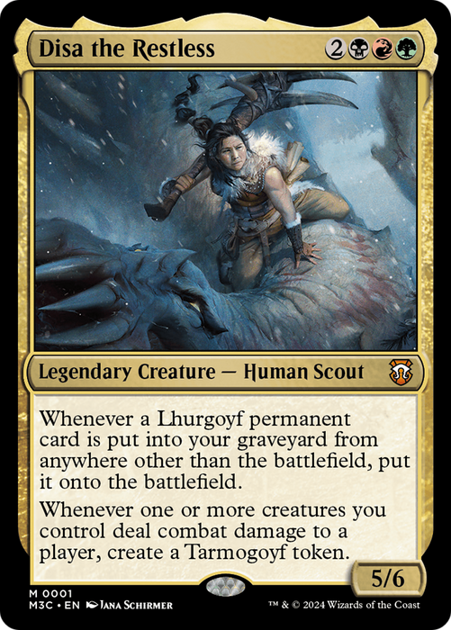 Disa the Restless (M3C-001) - Modern Horizons 3 Commander - for just $0.07! 