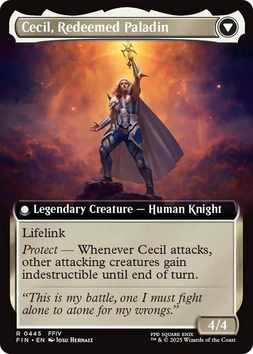 Cecil, Dark Knight (Extended Art) (FIN-445) - FINAL FANTASY: (Extended Art) - for just $0.72! 