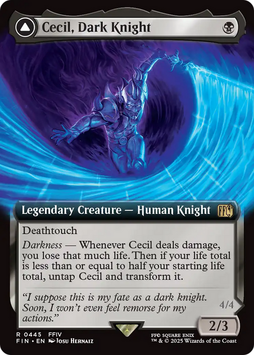 Cecil, Dark Knight (Extended Art) (FIN-445) - FINAL FANTASY: (Extended Art) - for just $0.72! 