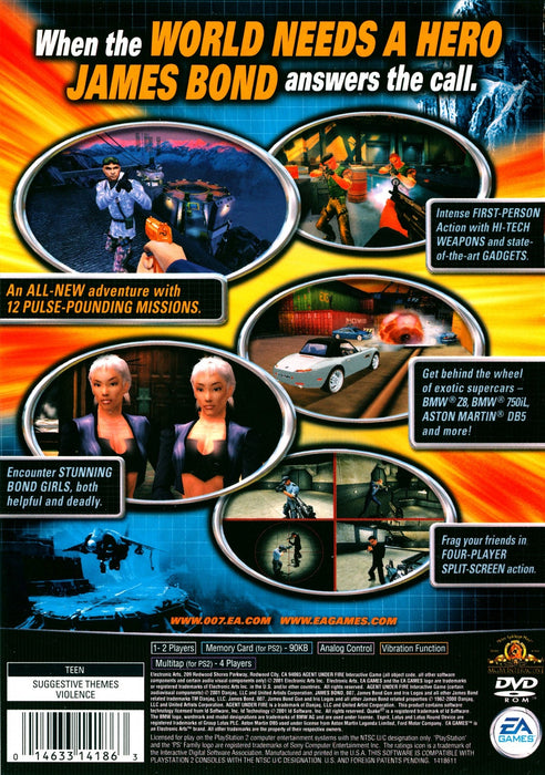 007: Agent Under Fire – PlayStation 2 (PS2) - for just $6.99! 