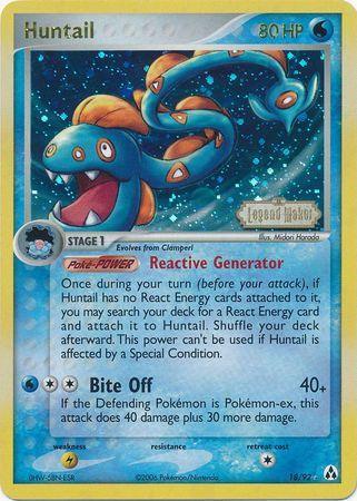 Huntail (18/92) (Stamped) [EX: Legend Maker] - for just $10.40! 