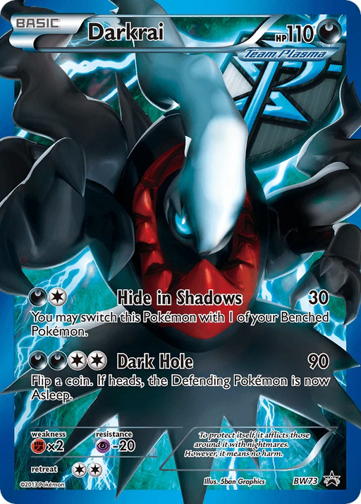 Darkrai (BW73) [Black & White: Black Star Promos] - for just $88.90! 
