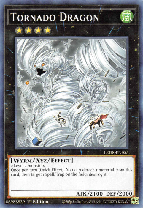 Tornado Dragon [LED8-EN055] Common - for just $0.10! 