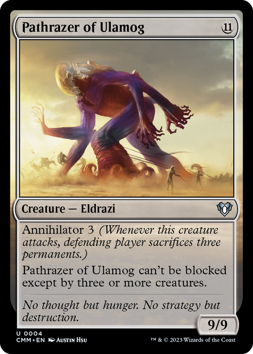 Pathrazer of Ulamog (CMM-004) - Commander Masters - for just $0.29! 
