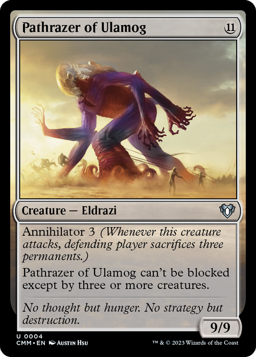 Pathrazer of Ulamog (CMM-004) - Commander Masters - for just $0.37! 