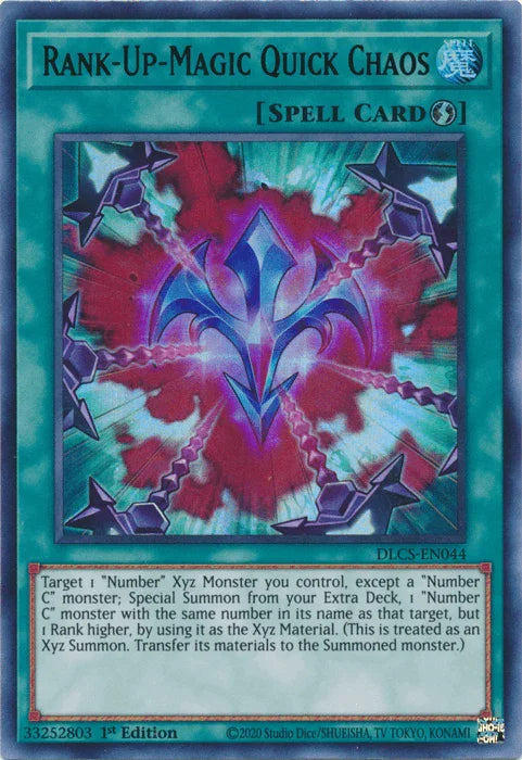 Rank-Up-Magic Quick Chaos (Green) [DLCS-EN044] Ultra Rare - for just $0.15! 