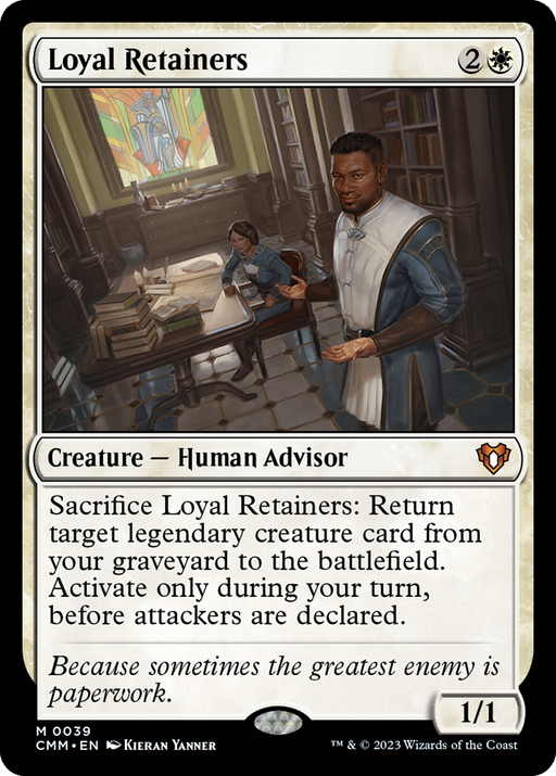 Loyal Retainers (CMM-039) - Commander Masters - for just $1.40! 